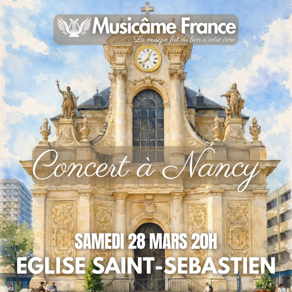 Concert &agrave; Nancy&nbsp;: Vivaldi, Bach, Mozart, Tcha&iuml;kovski, Rachmaninov - Nancy