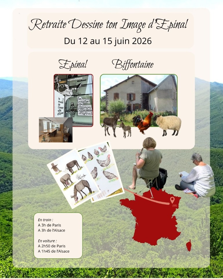 Dessine et grave ton Image d'Epinal - Biffontaine