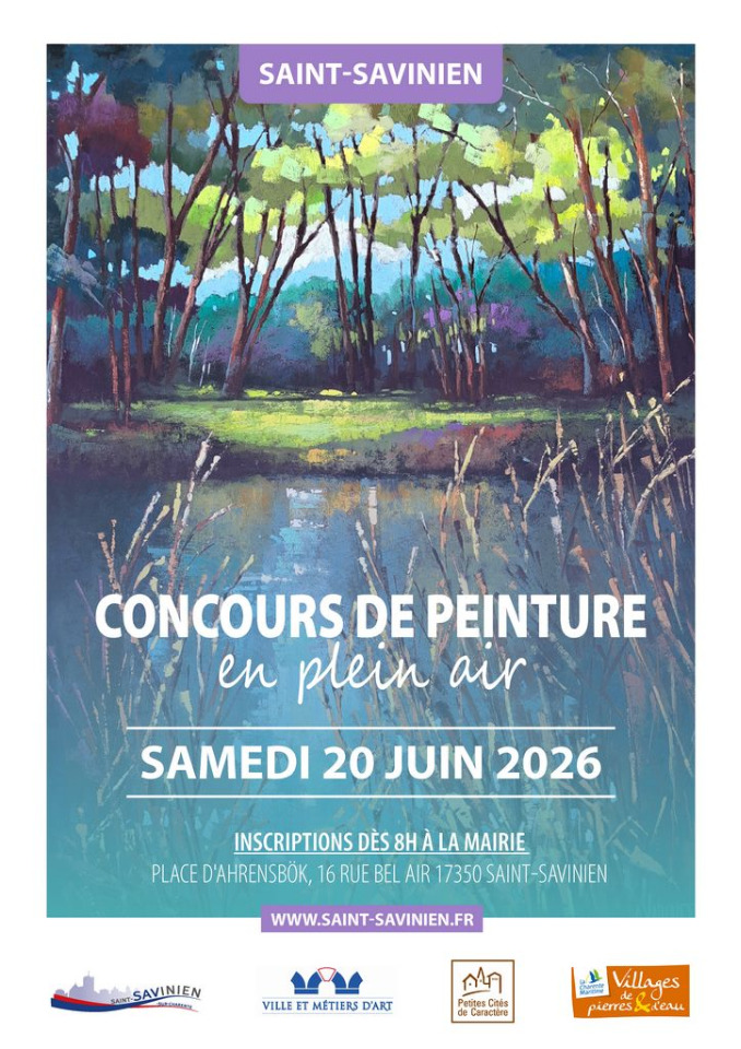 Concours de peinture en plein air - Saint-Savinien