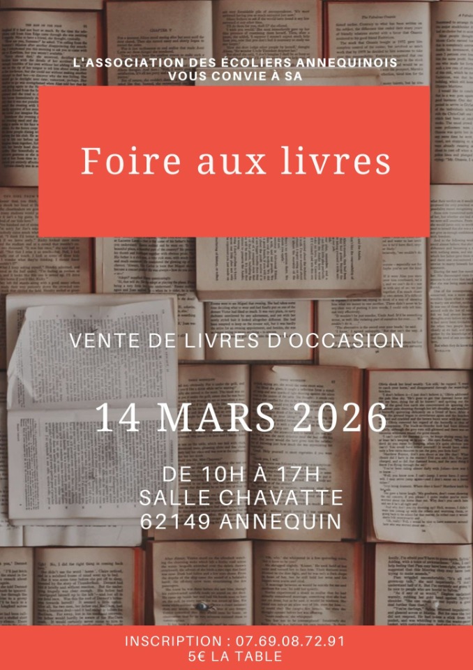Foire aux livres  - Annequin