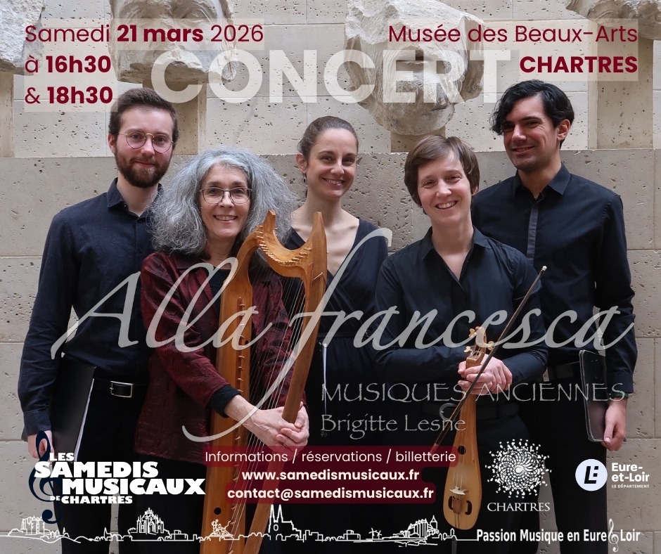 Alla francesca, chansons polyphoniques de la fin du Moyen-&Acirc;ge - Chartres