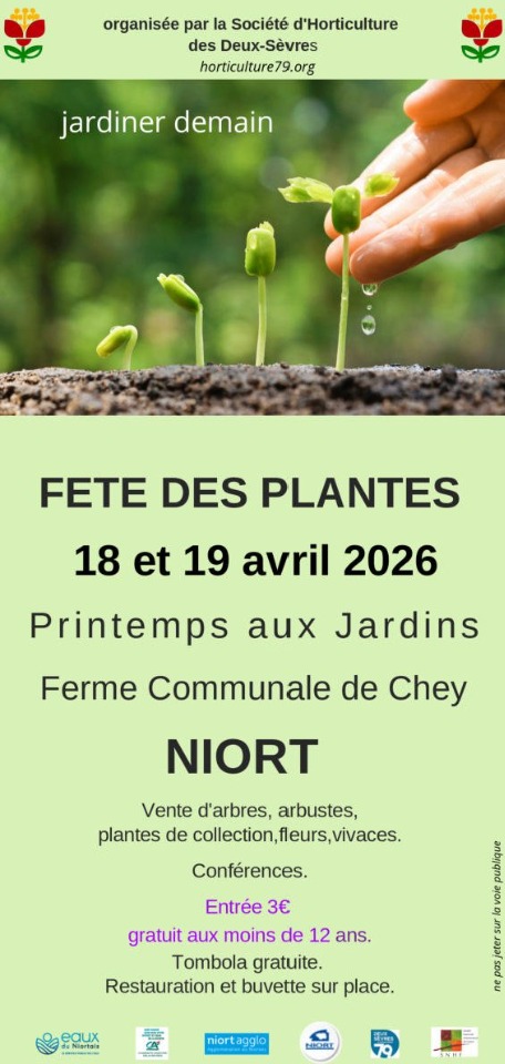 Printemps aux Jardins 2026&nbsp;: 2 jours pour acheter, apprendre et jardin - Niort