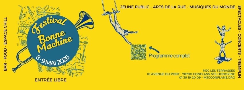 Festival Bonne Machine 2026 - Conflans-Sainte-Honorine