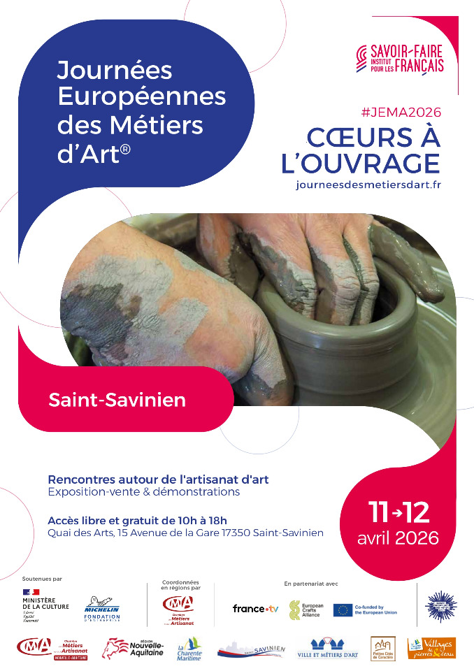 Journ&eacute;es Europ&eacute;ennes des M&eacute;tiers d'Art &agrave; Saint-Savinien-sur-Charente  - Saint-Savinien