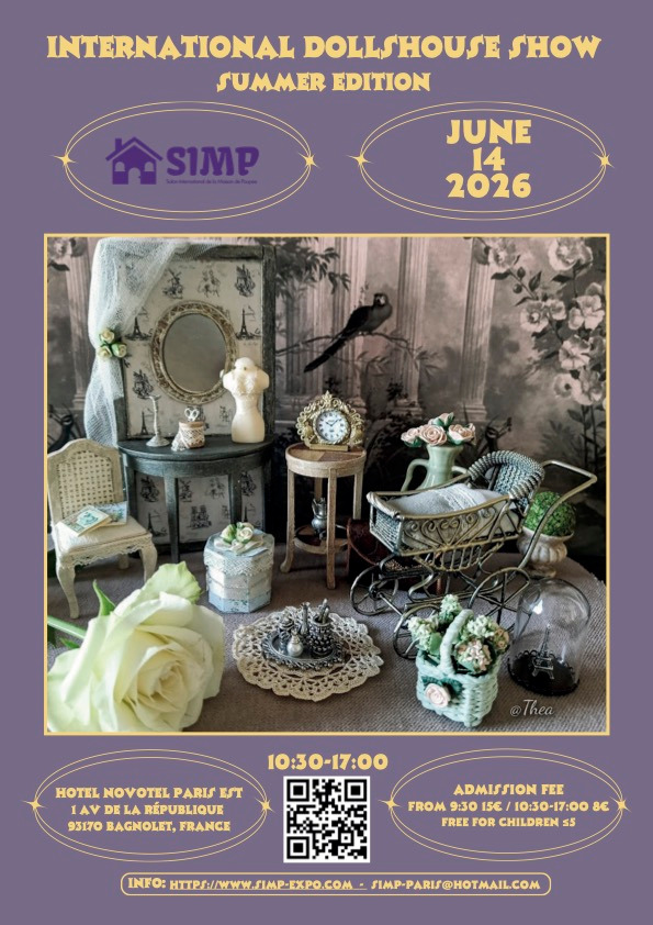 Salon International de la Maison de Poup&eacute;e et Miniatures - SIMP D'&Eacute;T&Eacute; - Bagnolet