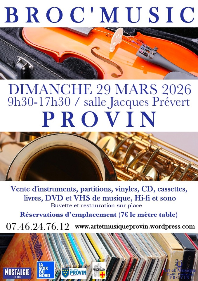 Broc' Music Brocante Musicale - Provin