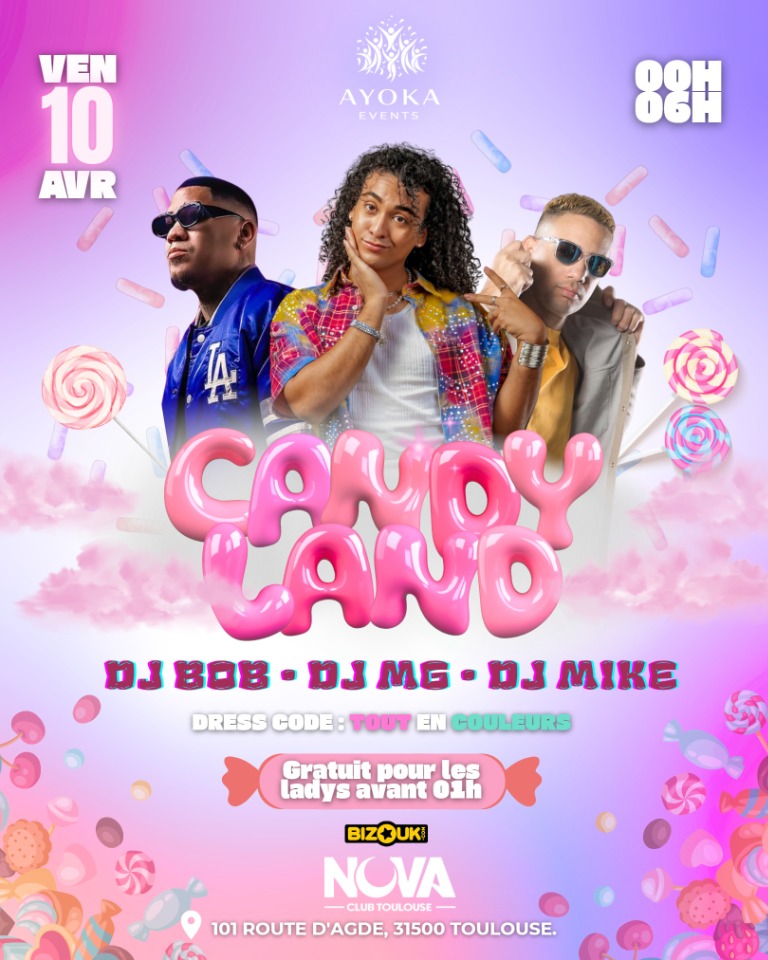 🍭✨ CANDYLAND &ndash; LA SOIR&Eacute;E LA PLUS SUCR&Eacute;E DE TOULOUSE ✨🍭 - Toulouse