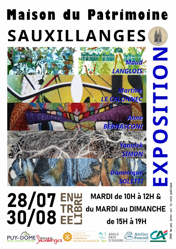 Exposition d'ao&ucirc;t dans l'ancienne Chapelle du Prieur&eacute; - Sauxillanges