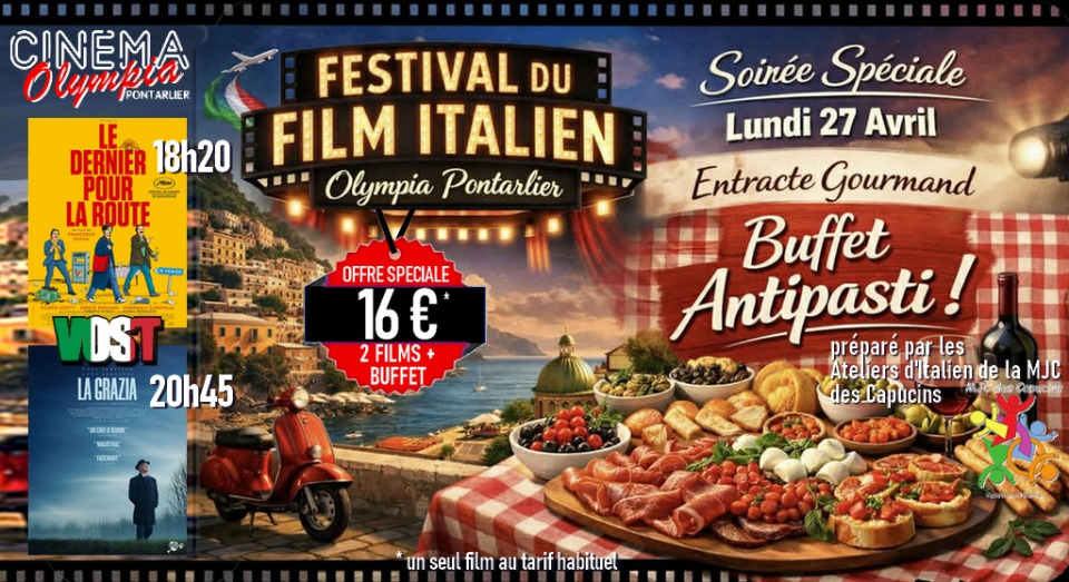 Festival films Italien - Pontarlier