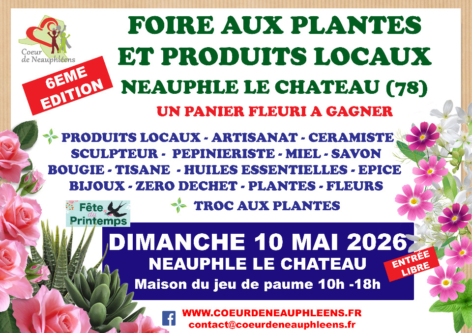 Foire aux plantes et produits locaux  - Neauphle-le-Château