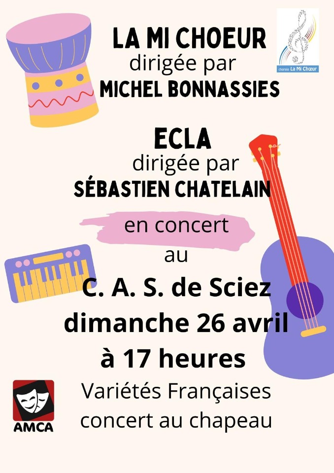 Concert chorales vari&eacute;t&eacute; fran&ccedil;aise - Sciez