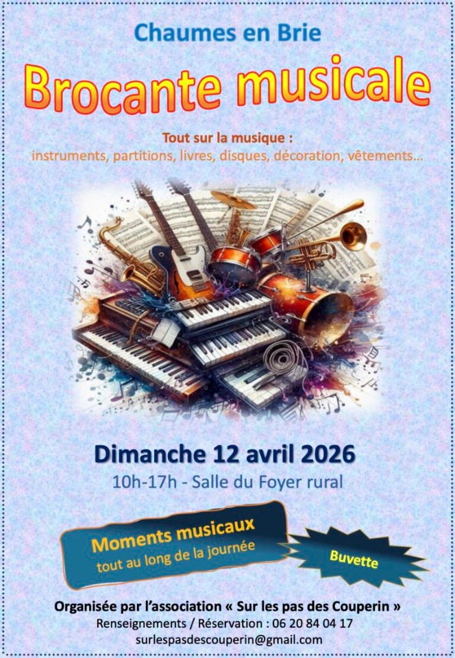 Brocante Musicale - Chaumes-en-Brie