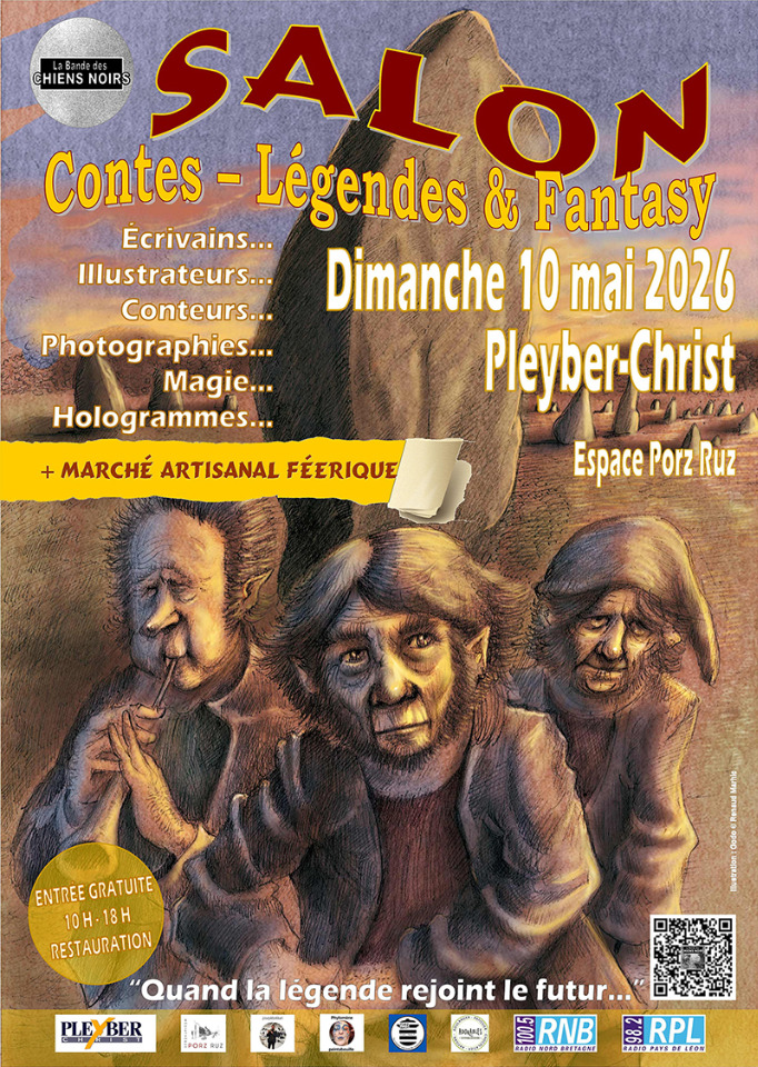 Salon Contes &ndash; L&eacute;gendes & Fantasy 2026 - Pleyber-Christ