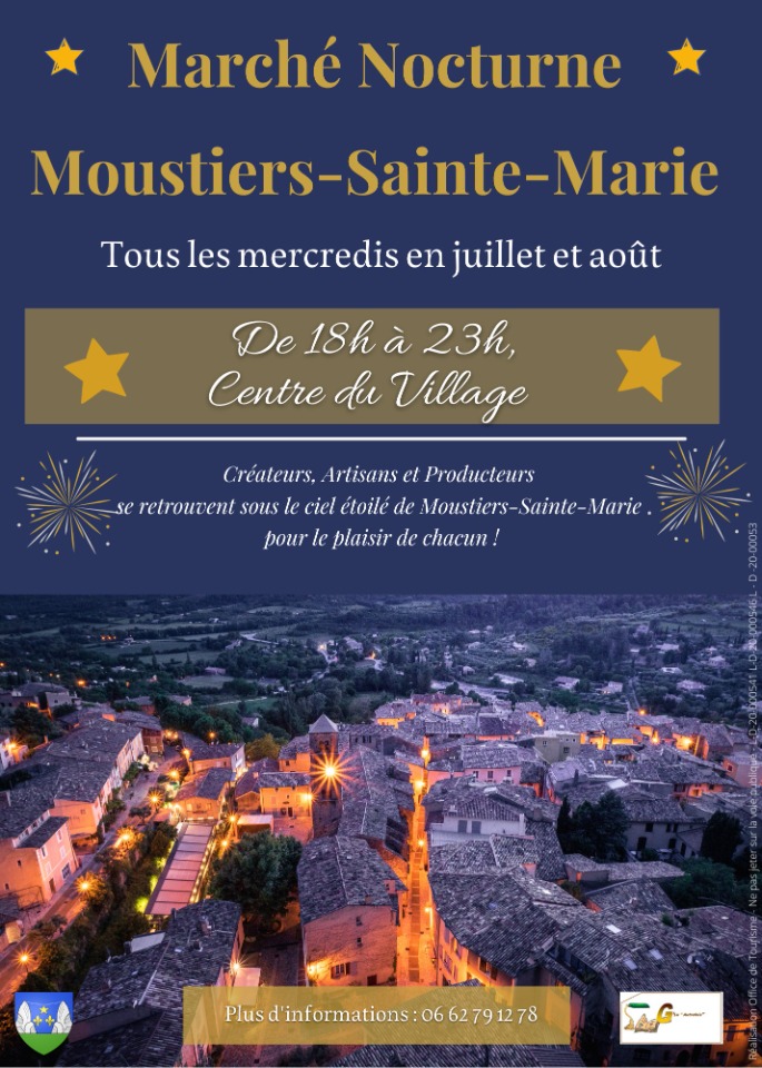 NOCTURNES ESTIVALES - Moustiers-Sainte-Marie