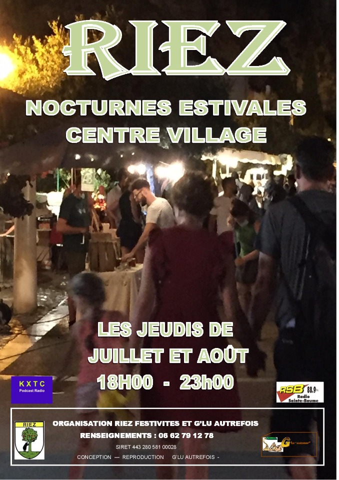 NOCTURNES ESTIVALES - Riez
