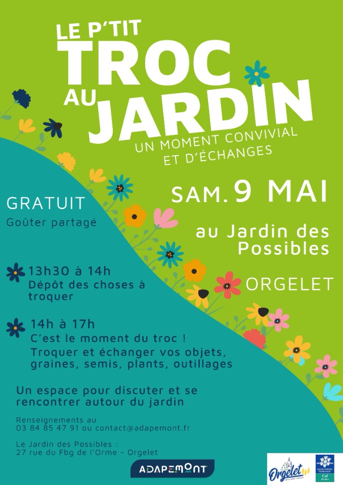 Le P'tit Troc au Jardin - Orgelet