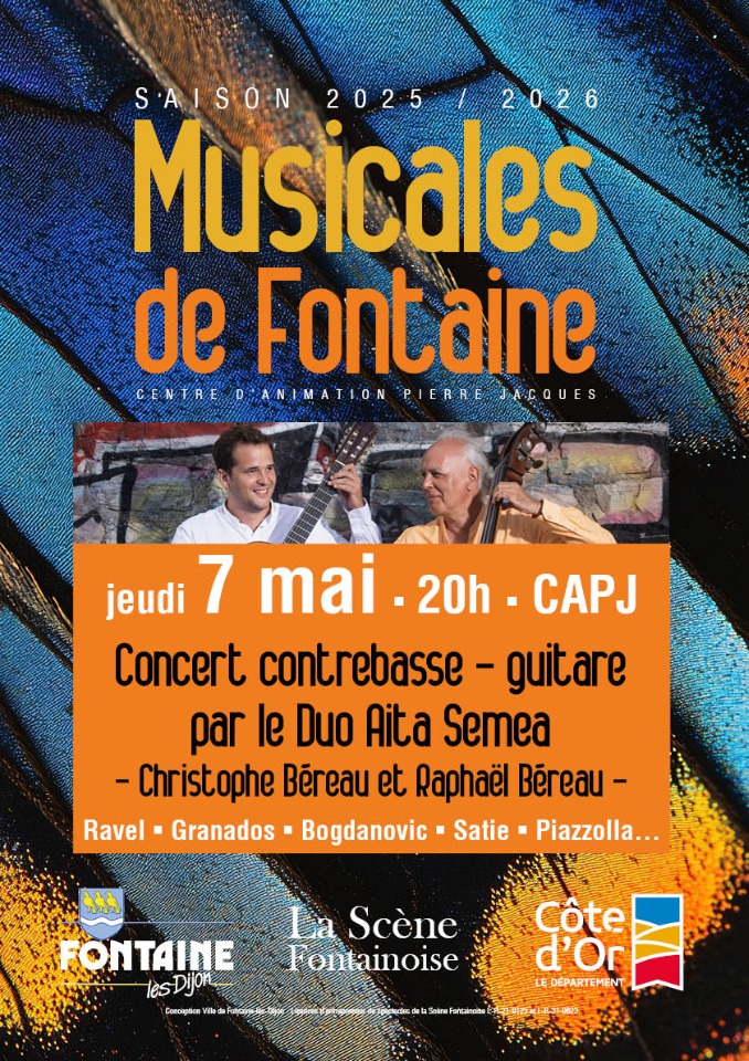 Musicales de Fontaine " Echos dans les cordages " - Fontaine-lès-Dijon