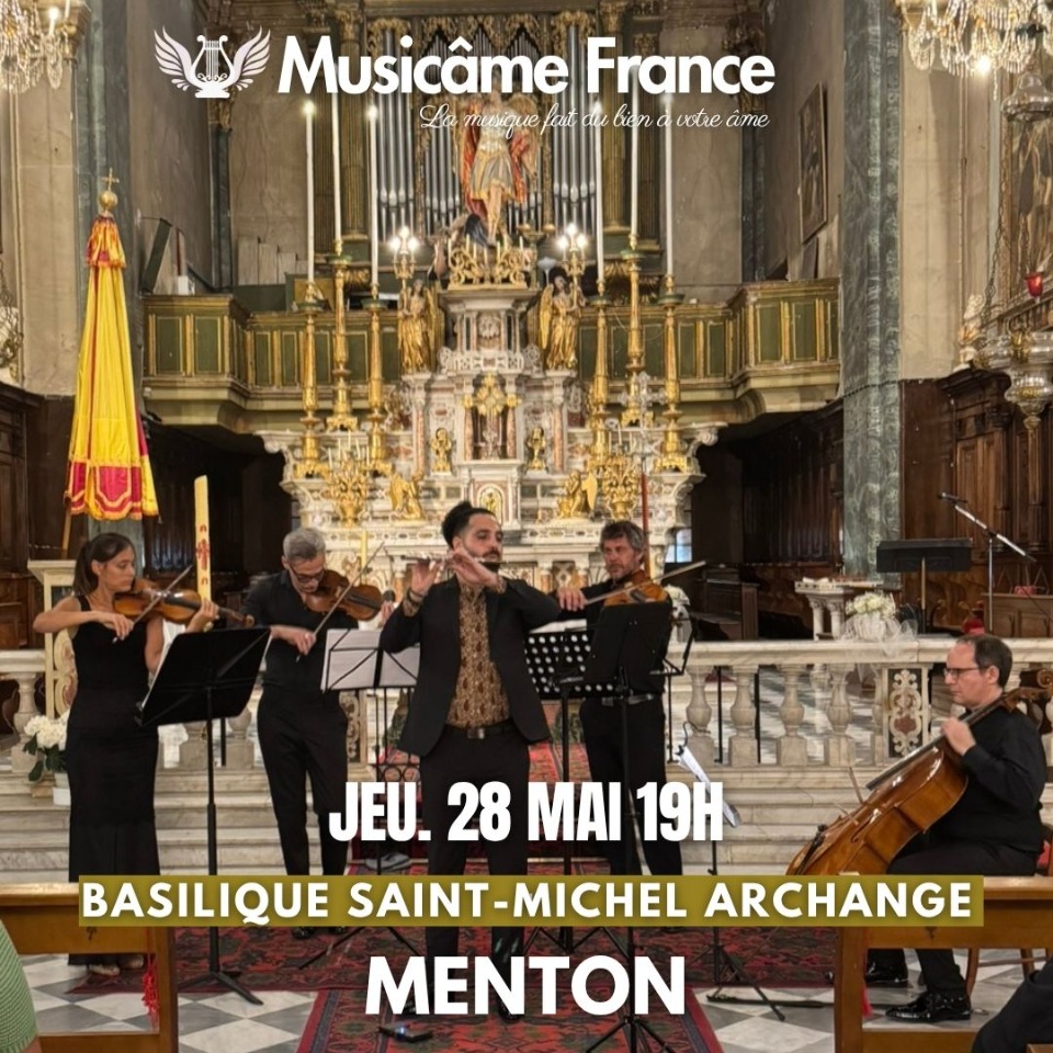 Concert &agrave; Menton&nbsp;: Rossini, Telemann, Taffanel, Tcha&iuml;kovsky, Bizet - Menton
