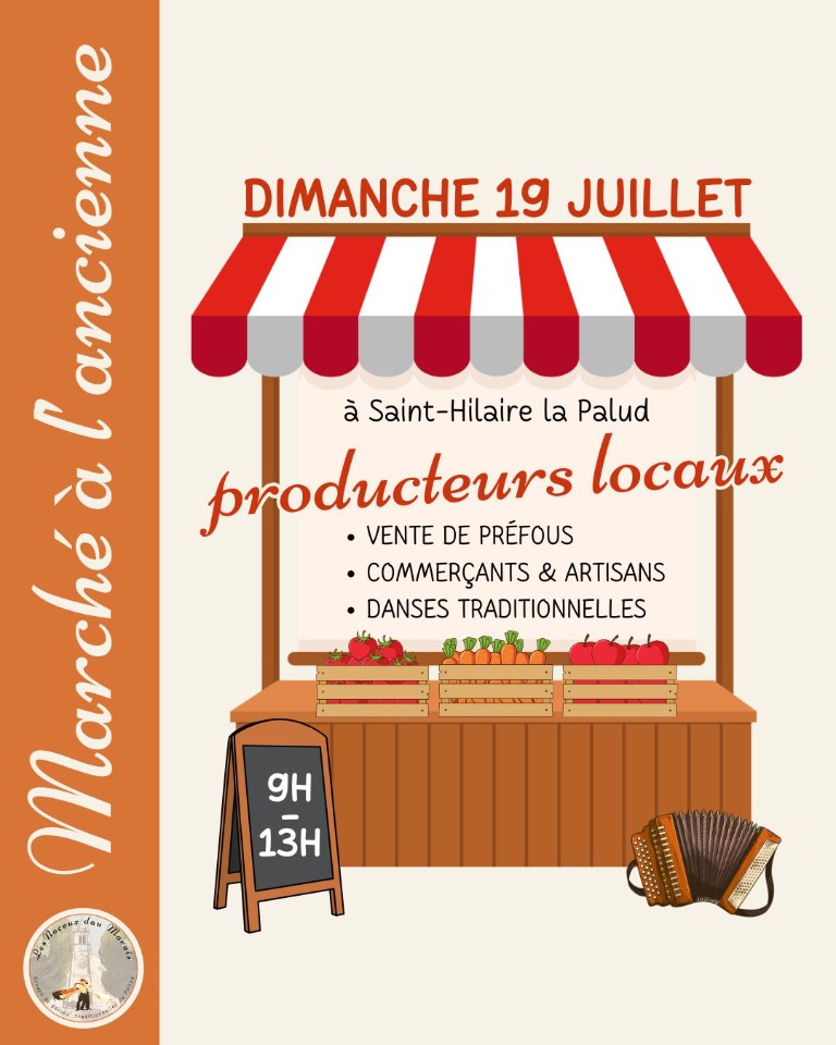 March&eacute; &agrave; l'ancienne - Saint-Hilaire-la-Palud