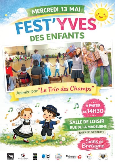 Fest'Yves des enfants 2026 &ndash; Animation gratuite - Sens-de-Bretagne
