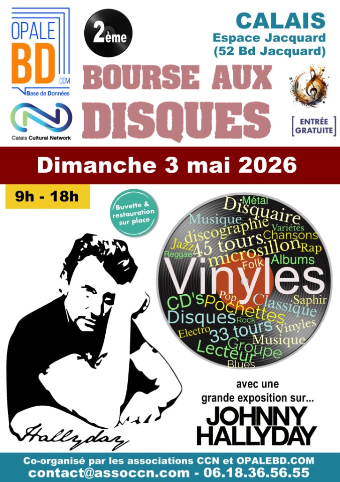 Bourse aux disques  - Calais