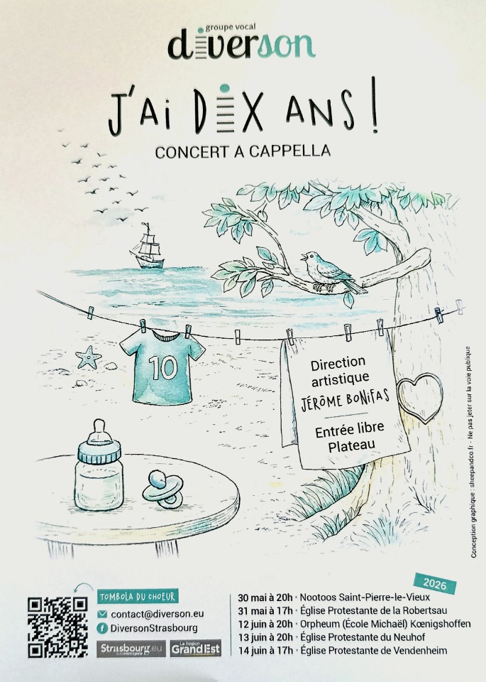 Concert ch&oelig;ur Diverson: "J'ai dix ans" - Strasbourg