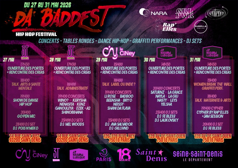 DA'BADDEST FESTIVAL - Paris