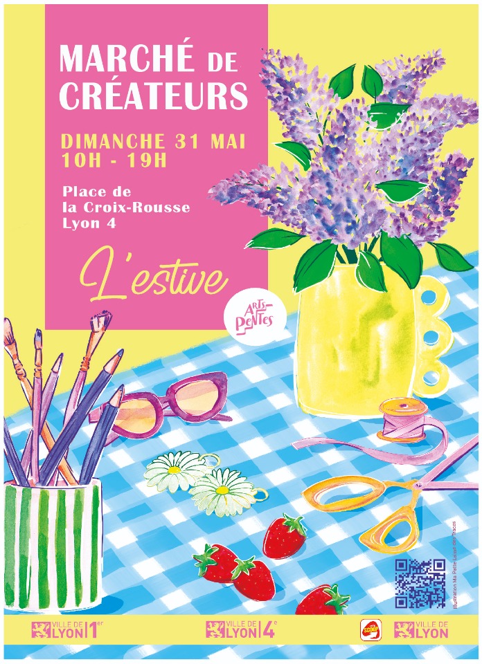 March&eacute; de cr&eacute;ateurs L'Estive - Association Arts-Pentes - Lyon