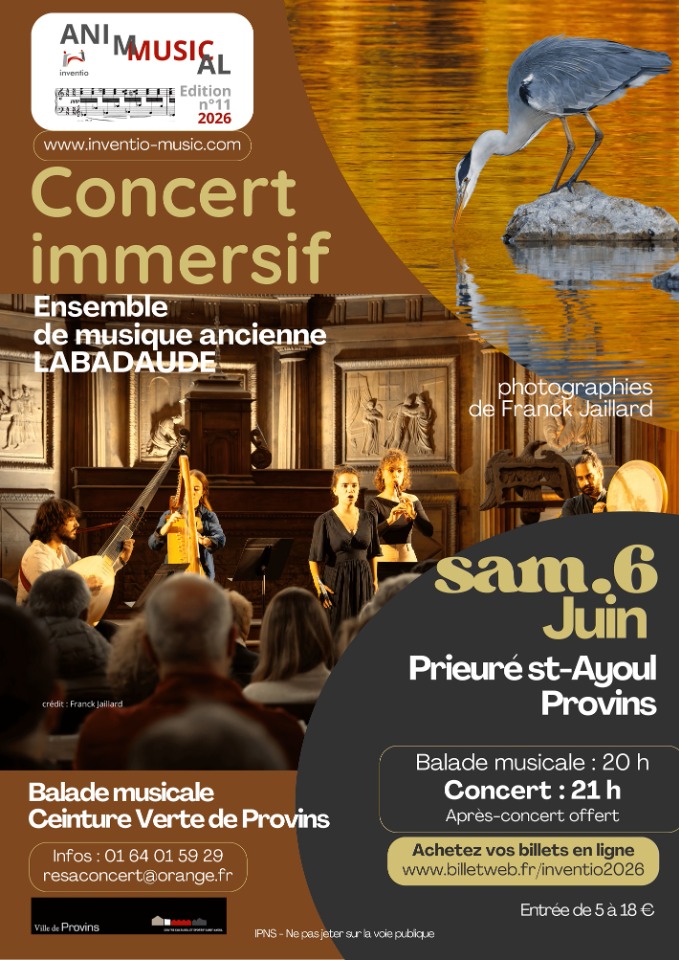 Concert baroque immersif - Provins
