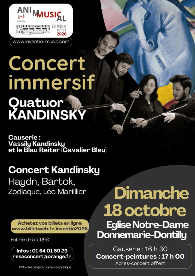 Quatuor &agrave; cordes  - Donnemarie-Dontilly