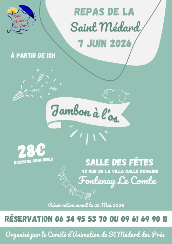 Repas de la Saint M&eacute;dard - Fontenay-le-Comte