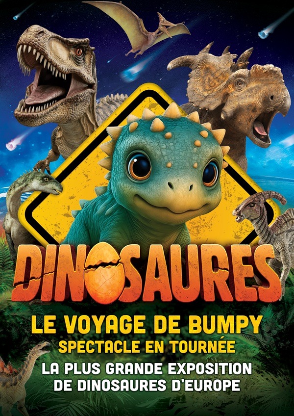 Dinosaures: Le voyage de Bumpy&reg;, l'exposition-spectacle - Tour 2026 - Marsac-sur-l'Isle