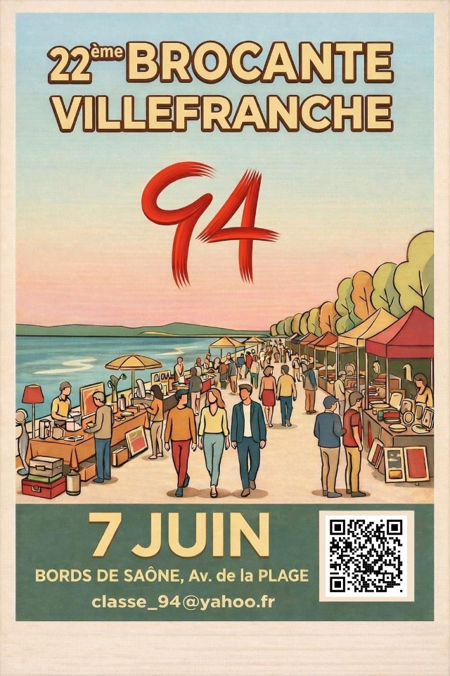 22 &egrave;me Grande Brocante &agrave; Villefranche sur Sa&ocirc;ne - Villefranche-sur-Saône
