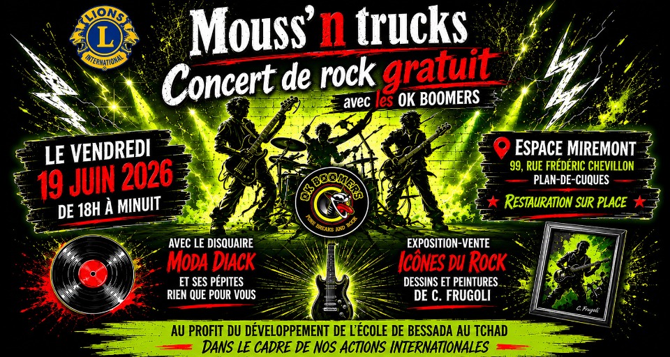 Soir&eacute;e Mouss'n Trucks - Plan-de-Cuques