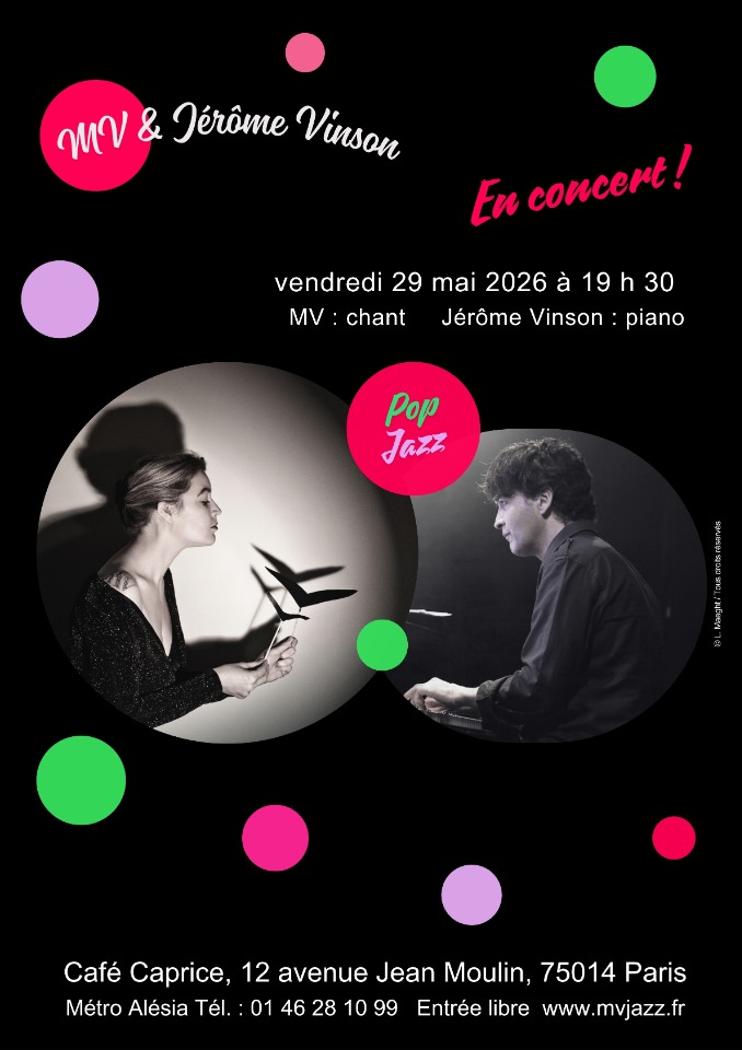 MV & J&eacute;r&ocirc;me Vinson en concert - Paris