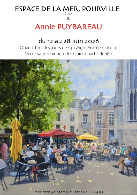 Exposition Annie Puybareau - Hautot-sur-Mer