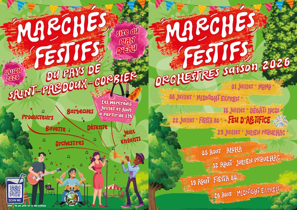 March&eacute;s festifs du pays de saint-pardoux-corbier - Saint-Pardoux-Corbier