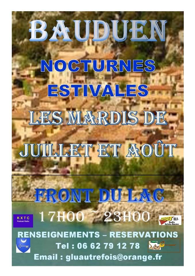 NOCTURNES ESTIVALES - Bauduen