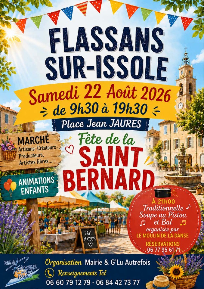 F&Ecirc;TE DE LA SAINT BERNARD - Flassans-sur-Issole