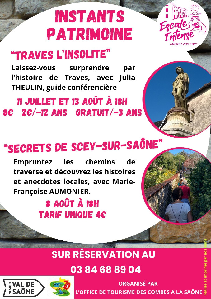 Instants Patrimoine  - Traves