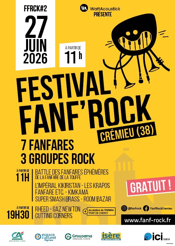 Festival Fanf'Rock - Crémieu