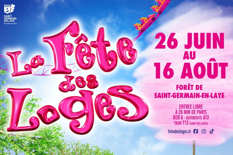 La F&ecirc;te des Loges revient du 26 juin au 16 ao&ucirc;t 2026 - Saint-Germain-en-Laye