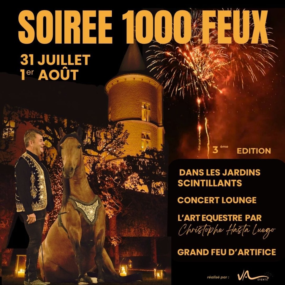 Les soir&eacute;es aux 1000 feux du ch&acirc;teau - Frebécourt
