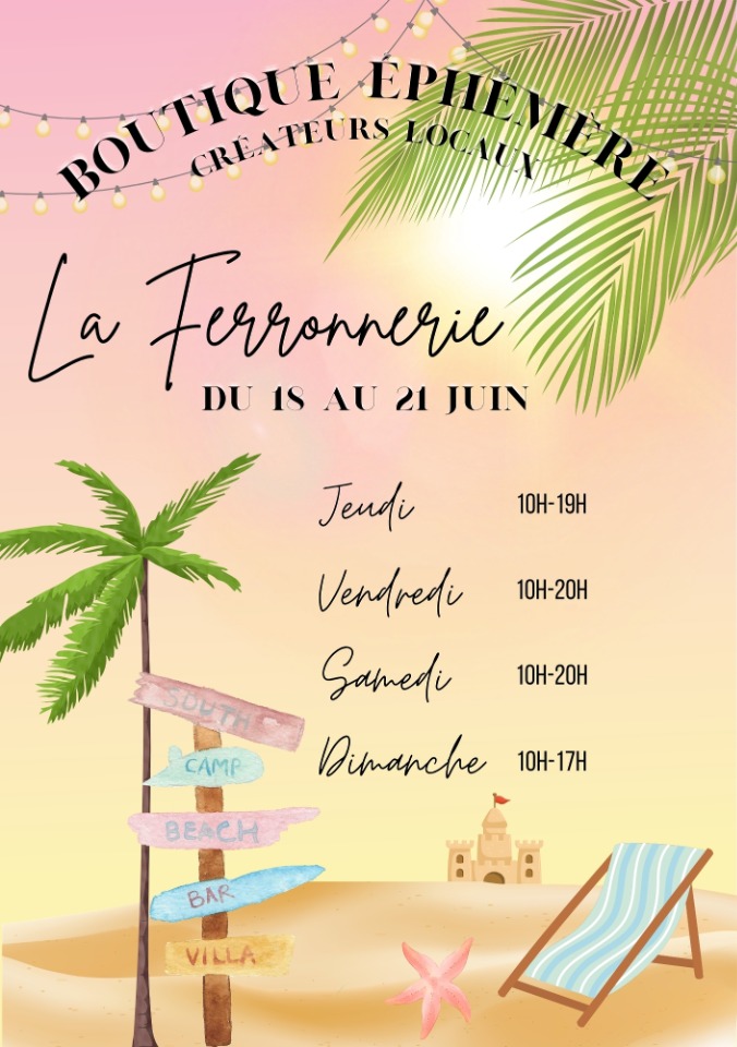 Boutique &eacute;ph&eacute;m&egrave;re d&rsquo;&eacute;t&eacute; des Art&rsquo;iZans locaux - Dijon