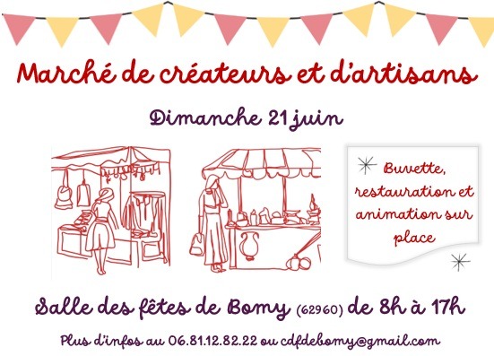 March&eacute; de cr&eacute;ateurs et d'artisans - Bomy