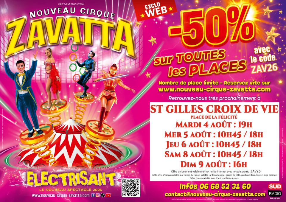 Nouveau Cirque Zavatta - Saint-Gilles-Croix-de-Vie