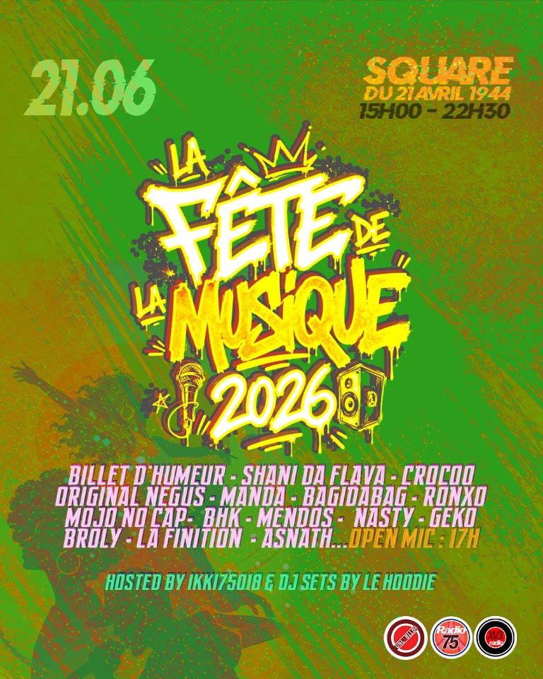 F&ecirc;te de la musique 2026 - Paris