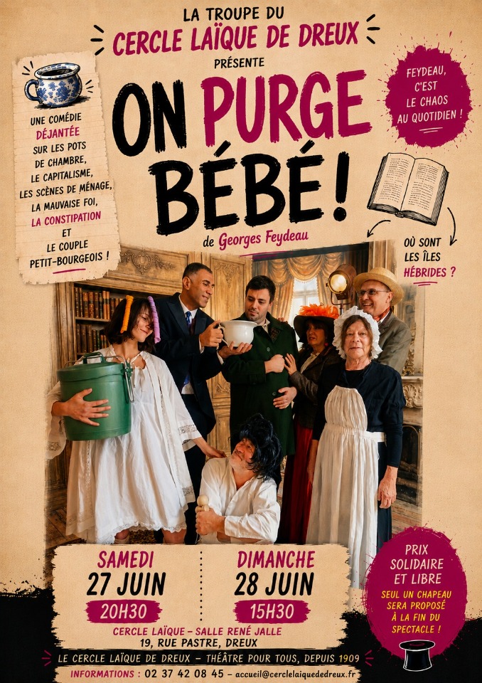 On purge b&eacute;b&eacute;&nbsp;! - Dreux