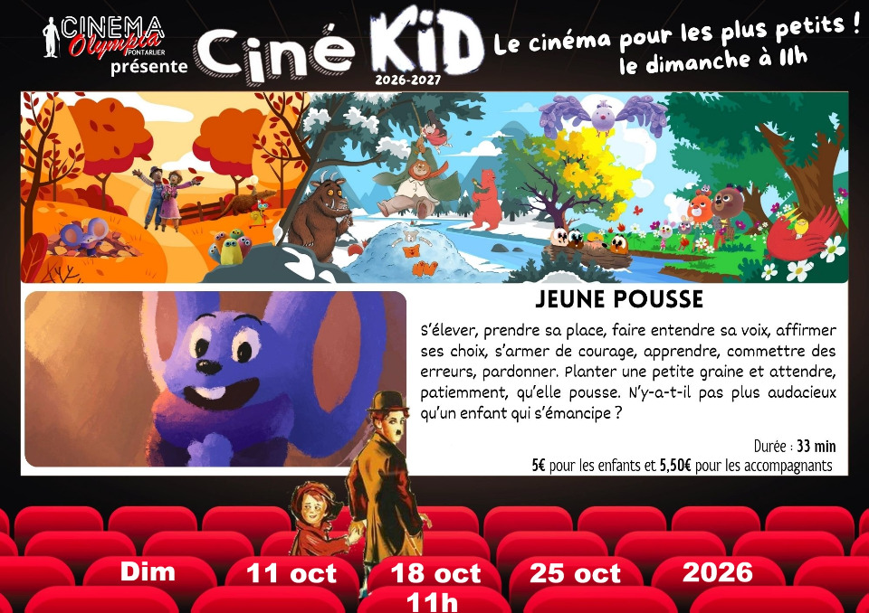 Cin&eacute; Kid - Jeune Pousse - Pontarlier