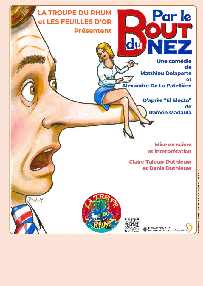 "Par Le Bout du Nez", au 52&egrave;me Festival de Roquebrune Cap Martin - Roquebrune-Cap-Martin